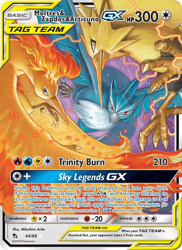 Moltres & Zapdos & Articuno GX